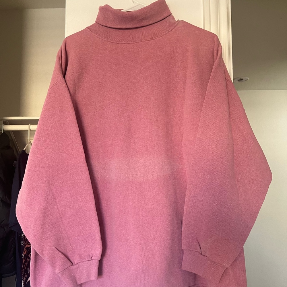 Vintage 90s faded pink sweater